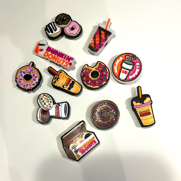 Crocs Charms Dunkin’ Donuts 🍩 coffee ☕️ - Picture 1 of 1